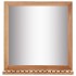 Espejo de cuarto de baño madera maciza de nogal 60x12x62