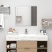 Espejo de pared vidrio 80x60 cm