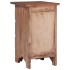 Mesita de noche madera maciza de caoba 30x30x51