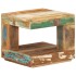 Mesa de centro de madera maciza reciclada 45x45x40