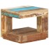 Mesa de centro de madera maciza reciclada 45x45x40