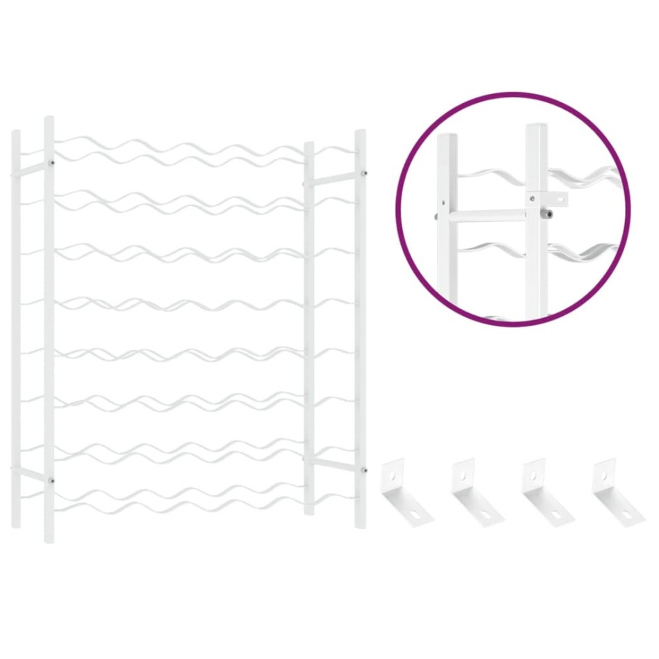 Botellero para 48 botellas de metal