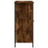 Aparador de madera de ingeniería roble ahumado 100x33x75