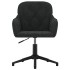 Silla de oficina giratoria de terciopelo