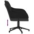 Silla de oficina giratoria de terciopelo