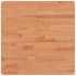 Tablero de mesa cuadrado de madera maciza de haya 60x60x4
