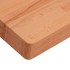 Tablero de mesa cuadrado de madera maciza de haya 60x60x4