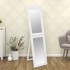 Espejo de pie blanco 45x180