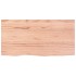 Estante pared madera roble tratada marrón claro 80x40x(2-6)