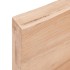 Estante pared madera roble tratada marrón claro 80x40x(2-6)