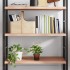 Estante pared madera roble tratada marrón claro 100x40x(2-4)