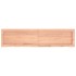 Estante pared madera roble tratada marrón claro 120x30x(2-4)