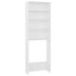 Armario de lavadora blanco 64x24x190
