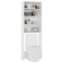 Armario de lavadora blanco 64x24x190