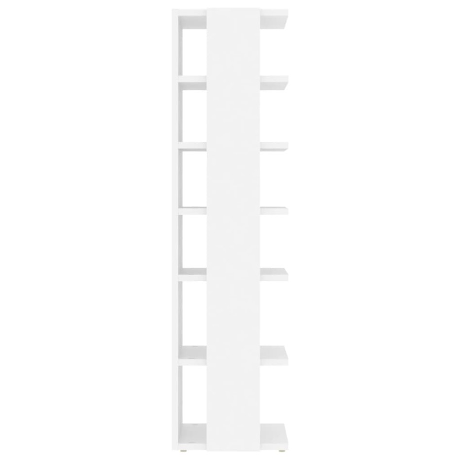 Muebles zapateros 2 uds contrachapada blanco 27,5x27x102