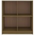 Aparador madera maciza de pino marrón miel 70x33x76