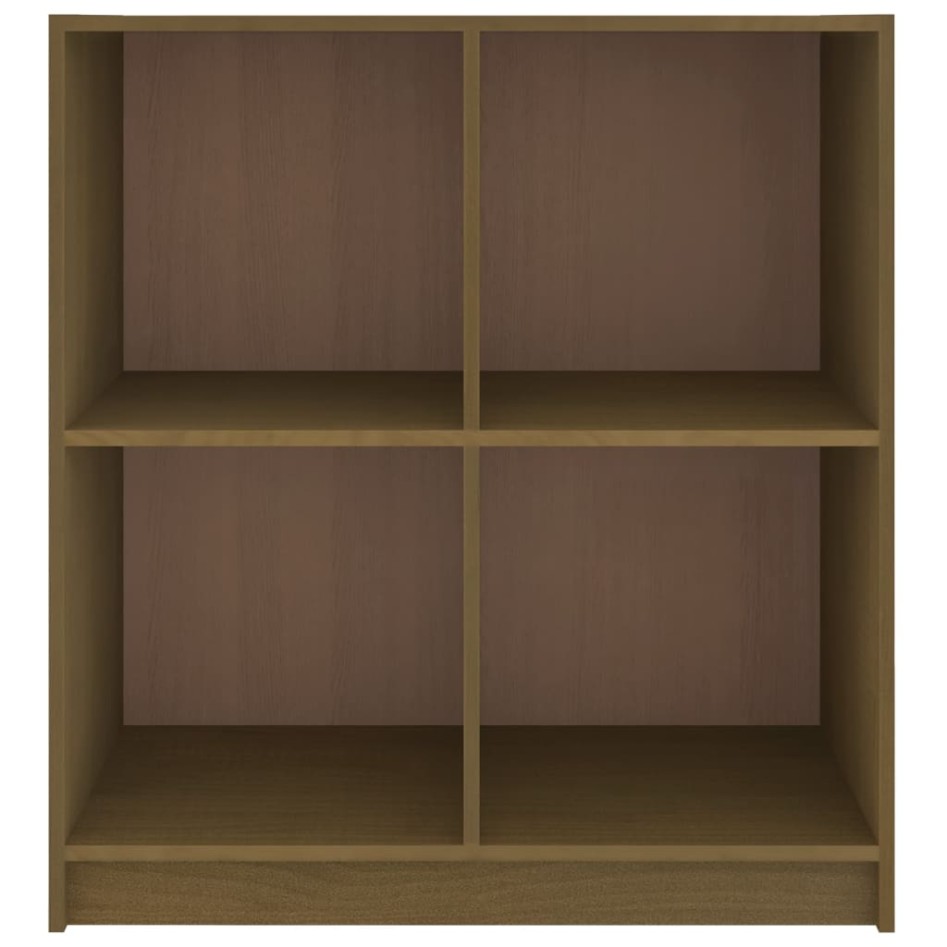 Aparador madera maciza de pino marrón miel 70x33x76