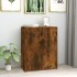 Aparador madera contrachapada color roble ahumado 60x30x75
