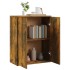 Aparador madera contrachapada color roble ahumado 60x30x75