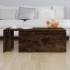 Mesa de centro madera contrachapada roble ahumado 150x50x35