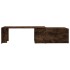 Mesa de centro madera contrachapada roble ahumado 150x50x35