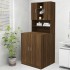 Armario para lavadora color roble marrón 70,5x25,5x90
