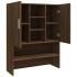 Armario para lavadora color roble marrón 70,5x25,5x90