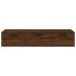 Armario de pared madera de ingeniería roble marrón 102x30x20