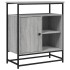 Aparador de madera de ingeniería gris Sonoma 90x34x80