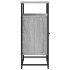 Aparador de madera de ingeniería gris Sonoma 90x34x80