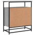 Aparador de madera de ingeniería gris Sonoma 90x34x80