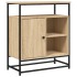 Aparador de madera de ingeniería roble Sonoma 69x35x80
