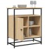 Aparador de madera de ingeniería roble Sonoma 69x35x80