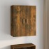 Armario colgante de pared roble ahumado 69,5x34x90