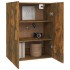 Armario colgante de pared roble ahumado 69,5x34x90