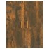 Armario colgante de pared roble ahumado 69,5x34x90