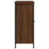Aparador de madera de ingeniería marrón roble 100x33x75