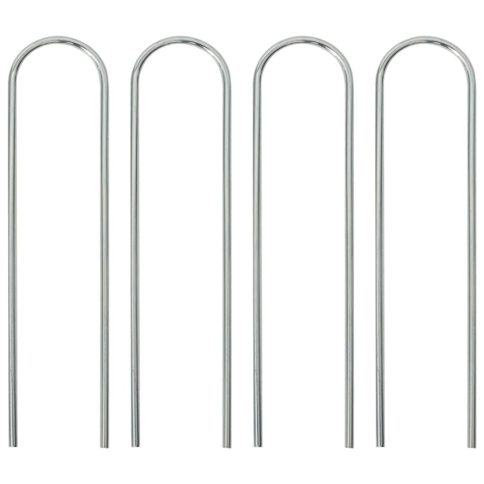 Portería fútbol con red acero y poliéster blanco 214x75x152