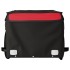 Remolque para bicicleta hierro negro y rojo 30
