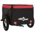 Remolque para bicicleta hierro negro y rojo 30