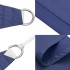 Toldo de vela triangular tela Oxford azul 6x6x6