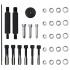 Set reparación rosca bujía incandescente 33 pzas M8 M10