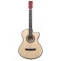 Guitarra acústica con cutaway 6 cuerdas madera tilo
