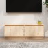 Mueble de TV de madera maciza de pino 110x34x40