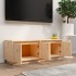 Mueble de TV de madera maciza de pino 110x34x40