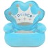 Silla de peluche para niños príncipe