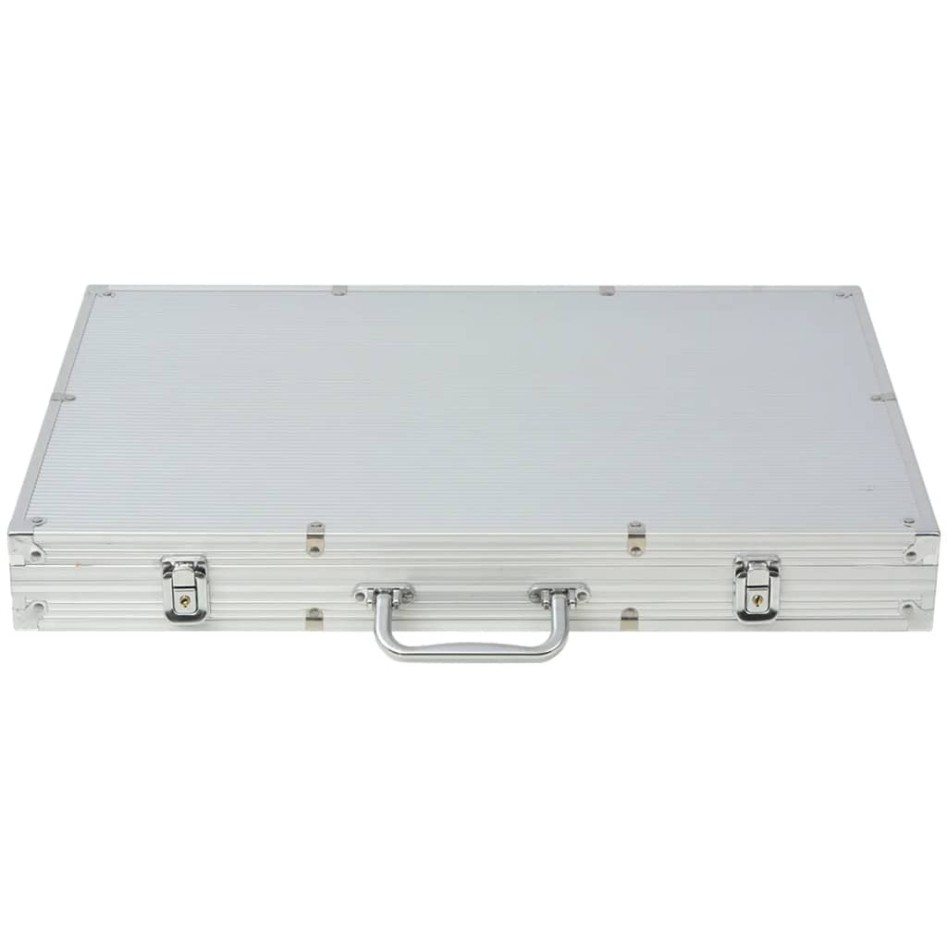 Juego de Póker con 1000 fichas y maletín de