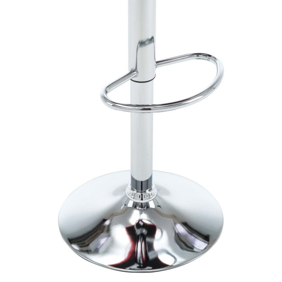 Taburetes de cocina 2 unidades cuero sintético