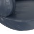 Cama para perros de espuma cuero sintético azul oscuro 88x65
