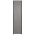 Armario con 4 compartimentos gris 175x45x170